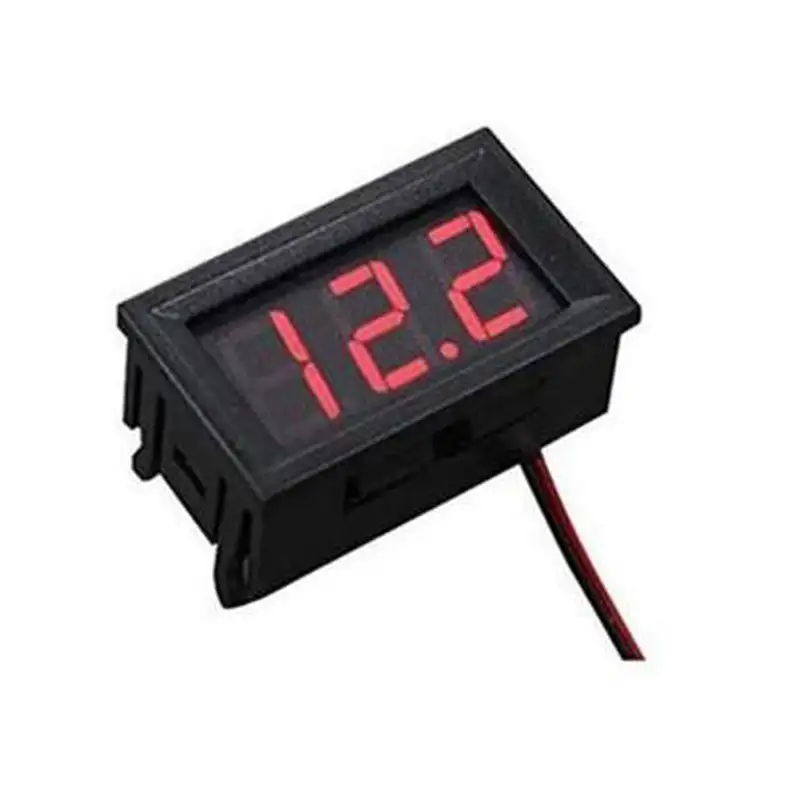 2-Wires 4.5~30Vdc 0.56€? 3-Digit LED Digital Voltmeter- Red