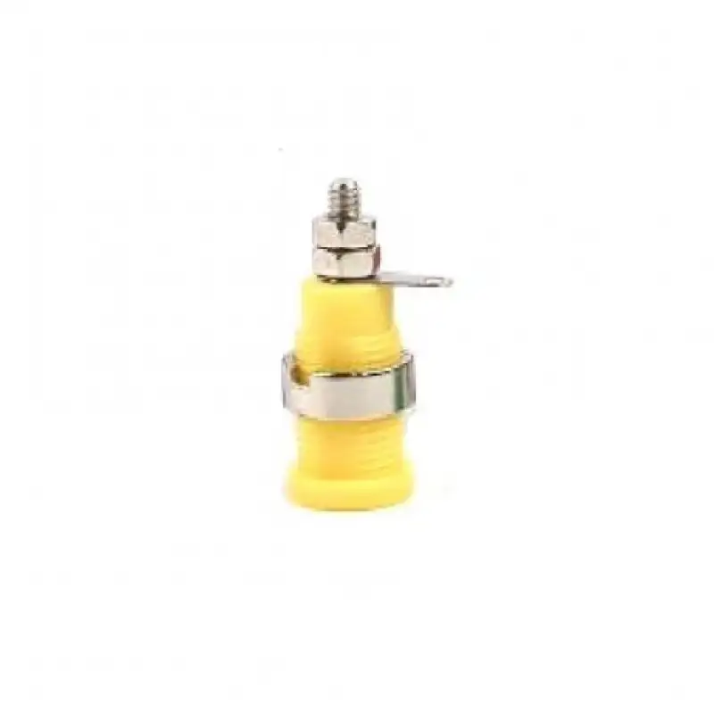 Type B Yellow 4mm Banana Plug Jack Socket 1KV /MAX 32A