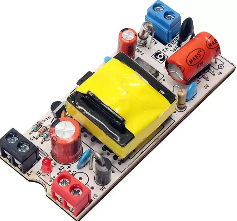 12V 5A SMPS Power Supply Circuit Board with metal case power supply