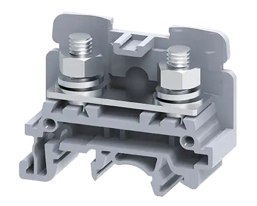 Connectwell CSTSN6U 35 sq. mm Stud Type Terminal Block (Grey)