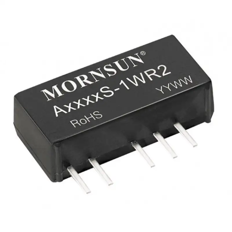 A0315S-1WR2 Mornsun 3.3V to Â±15V DC-DC Converter 1W Power Supply Module - Ultra Compact SIP Package