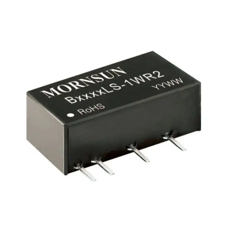 B1215LS-1WR2 Mornsun 12V to 15V DC-DC Converter 1W Power Supply Module - Ultra Compact SIP Package