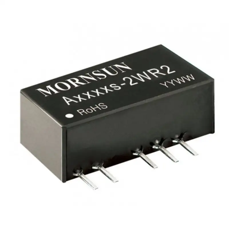 A2412S-2WR2 Mornsun 24V to Â±12V DC-DC Converter 2W Power Supply Module - Miniature SIP Package