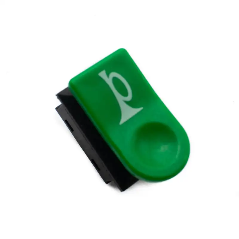 Universal Horn SPST Momentary Push Switch Green