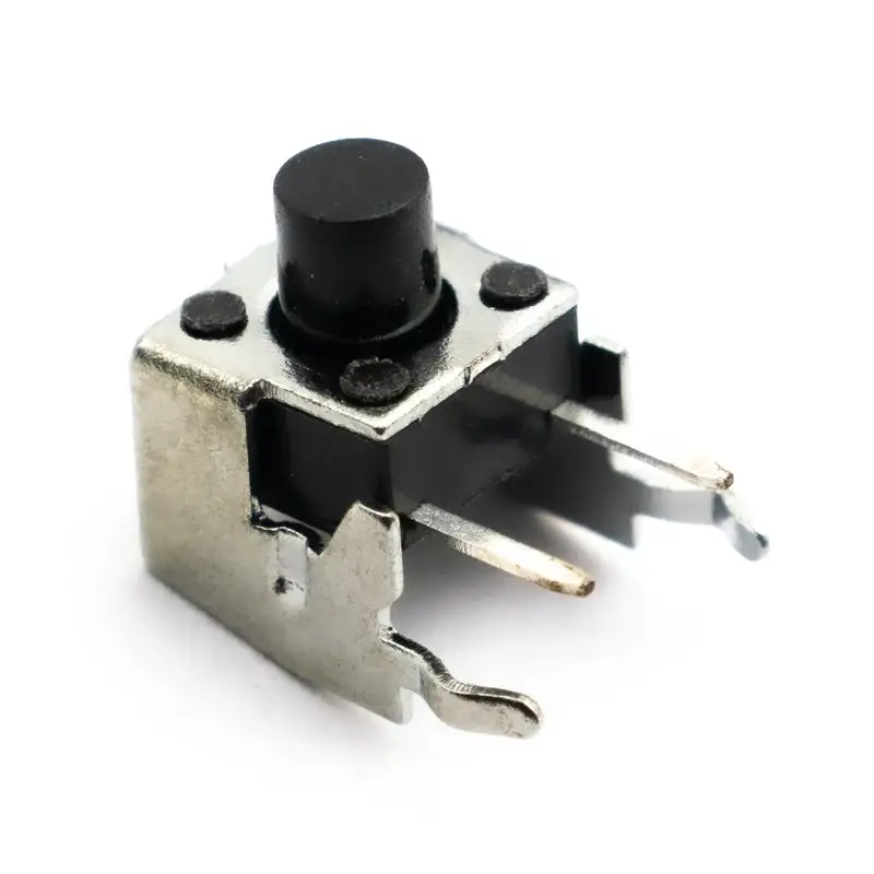 6x6x6.5 Right Angle Tactile Push Button - 3mm Knob