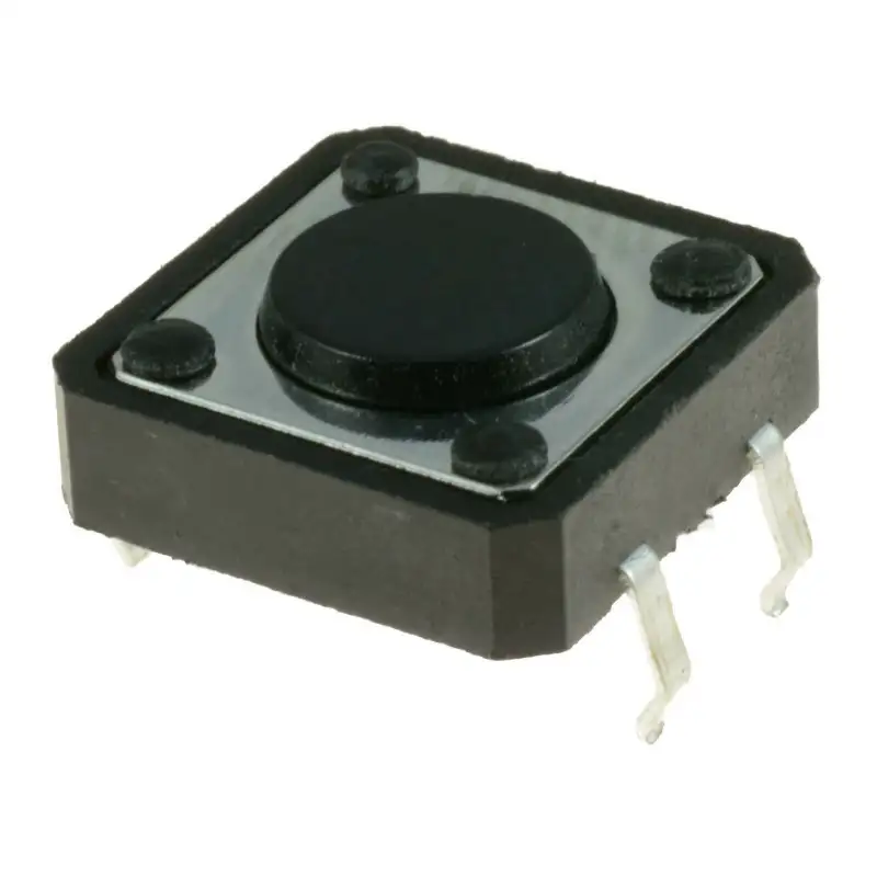 12x12x5mm Tactile 4 Pin Push Button Switch - 5 Pieces Pack