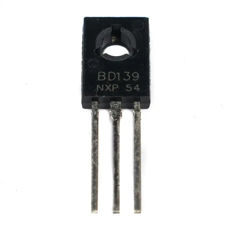 BD139 NPN Bipolar Medium Power Transistor (BJT) 80V 1.5A TO-126 Package