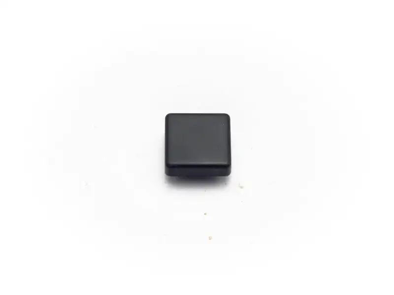Black Square Cap for 12x12mm Tactile Push Button